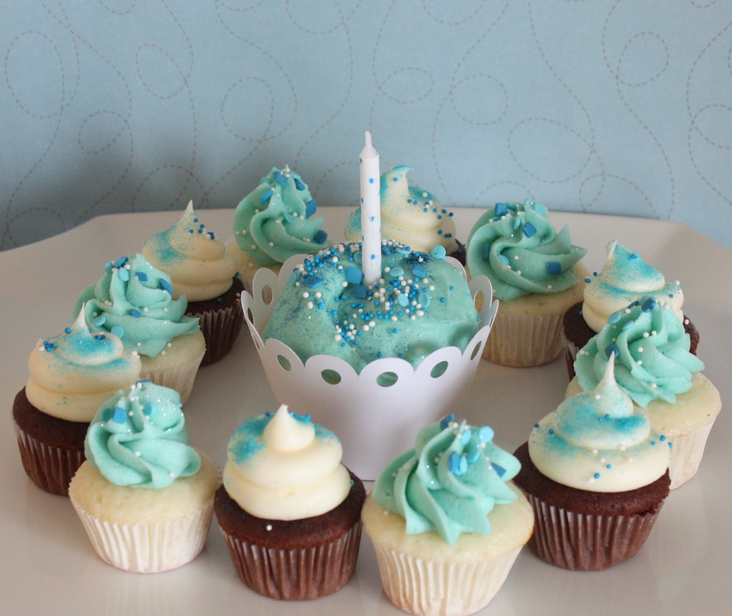 Little Blue Birthday Cake Little Blue Birthday Cake