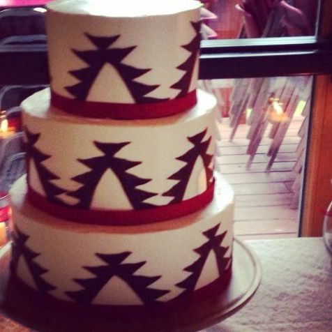Native Tribal Design Cake Native Tribal Design Cake