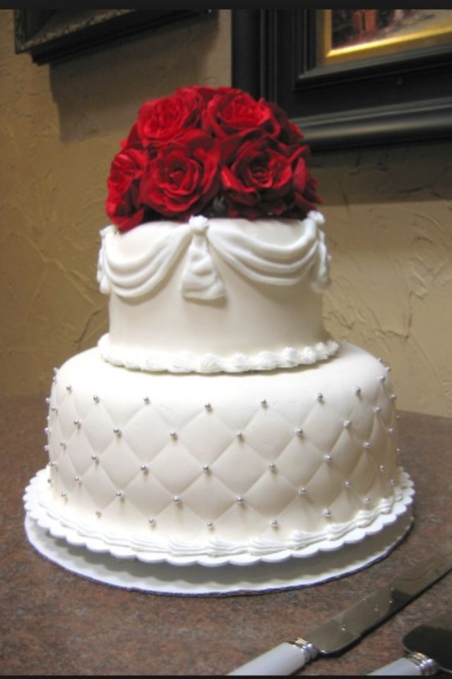 11 Small Simple Wedding Cakes Photo Simple Wedding Cake Ideas