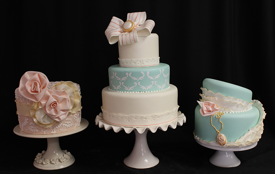 11 Single Vintage Cakes Photo Birthday Cake Vintage Teal Wedding Cake