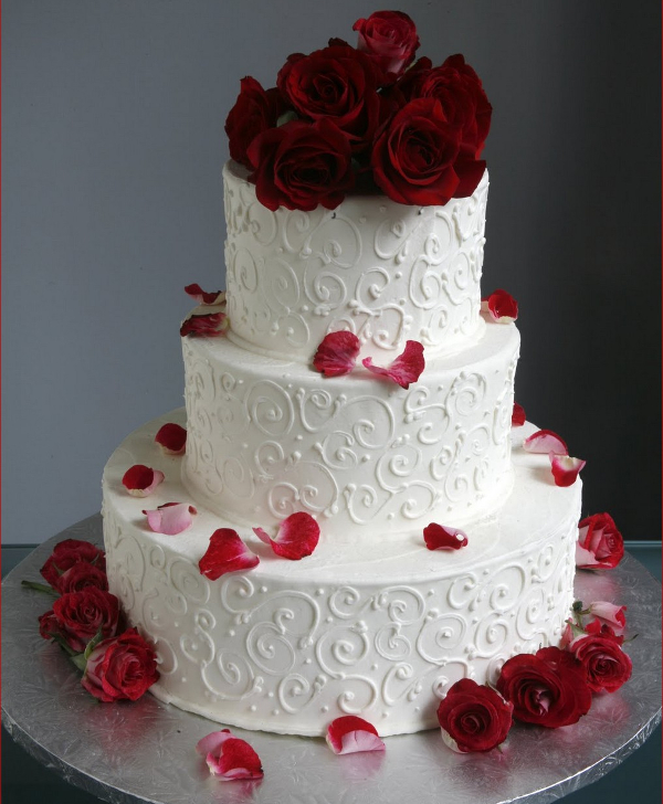 10 Winning Wedding Cakes Flower Design Photo English Garden Wedding Cake Design