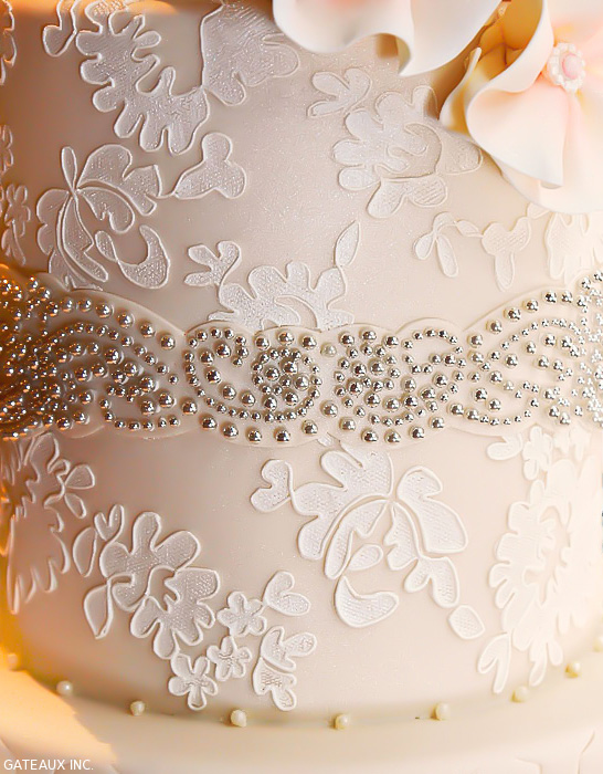 11 Alencon Lace Wedding Cakes Photo Pinterest Cake Wedding Cake With Lace