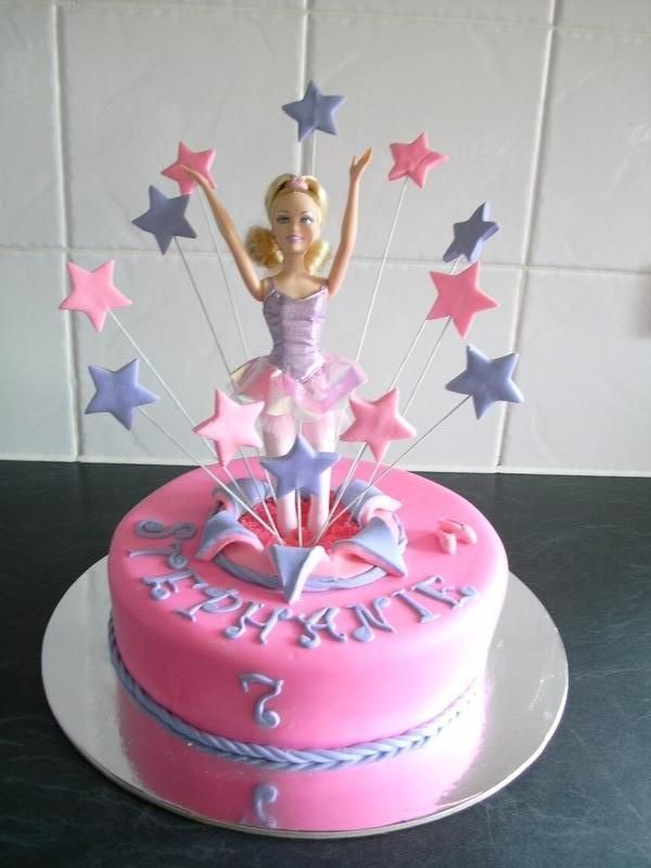 8 Ballerina Barbie Cakes Photo Barbie Ballerina Cakes Ideas