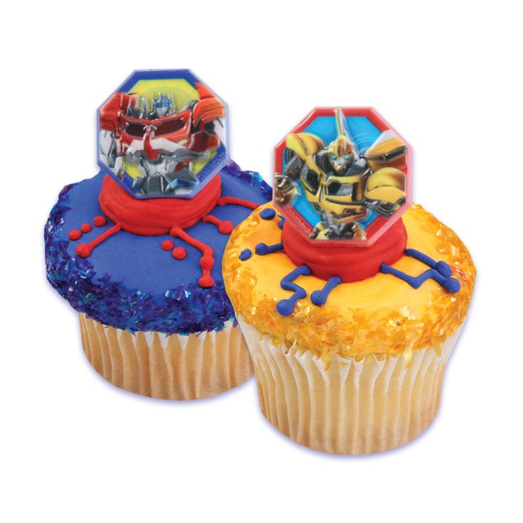 Cupcake Transformer Optimus Prime Cake