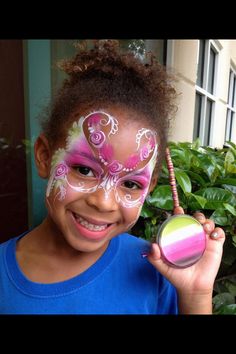 Face Paint Split Cakes