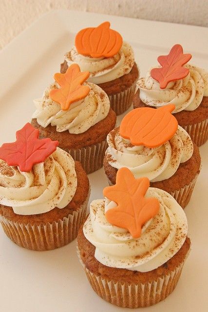 Fall Pumpkin Cupcakes Fall Pumpkin Cupcakes