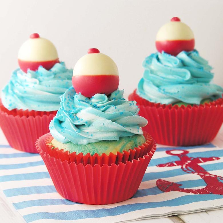 Fishing Cupcakes