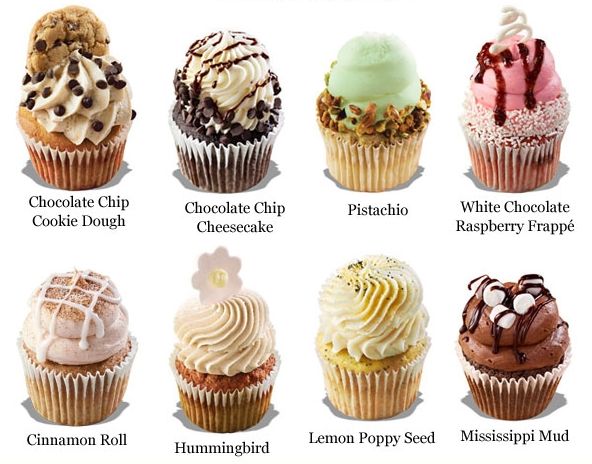 Gigi's Cupcakes Flavors
