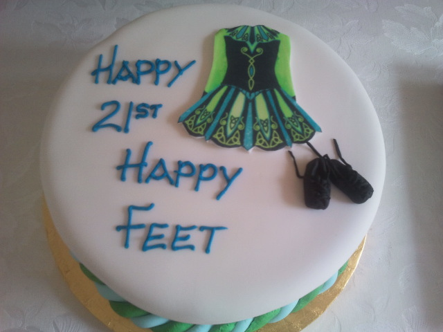 Irish Dance Birthday Cake Irish Dance Birthday Cake
