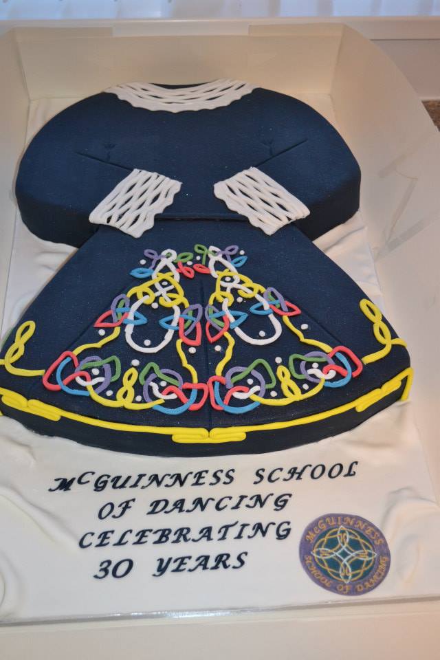 Irish Dance Cake Irish Dance Cake