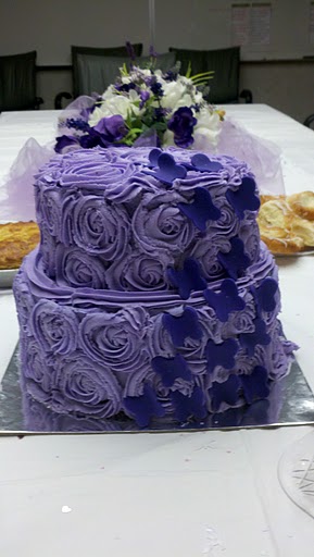 Lavender Bridal Shower Cake Lavender Bridal Shower Cake