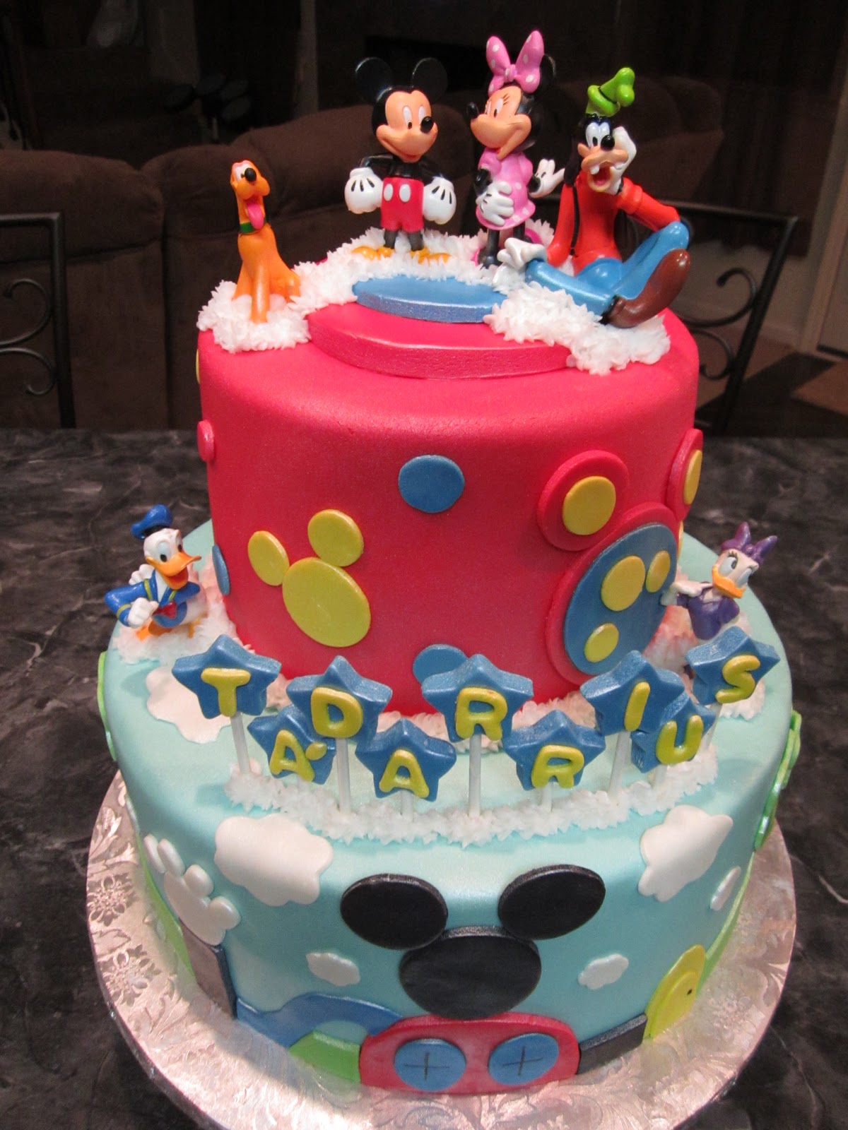 Mickey Mouse Clubhouse Cake.