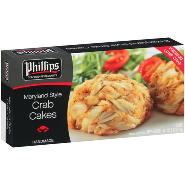 Phillips Maryland Style Crab Cakes Frozen