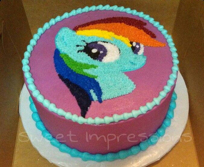 8 rainbow dash birthday cupcakes photo my little pony rainbow dash