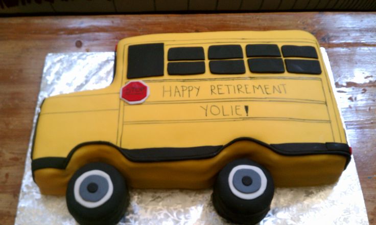 School Bus Cake School Bus Cake