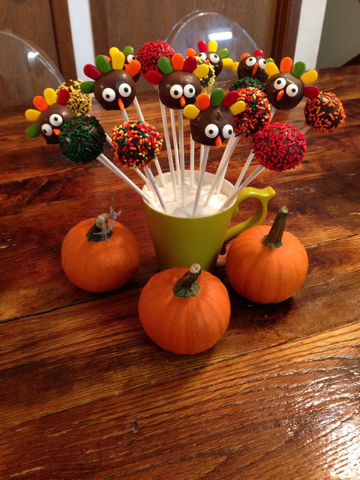Thanksgiving Cake Pops Thanksgiving Cake Pops