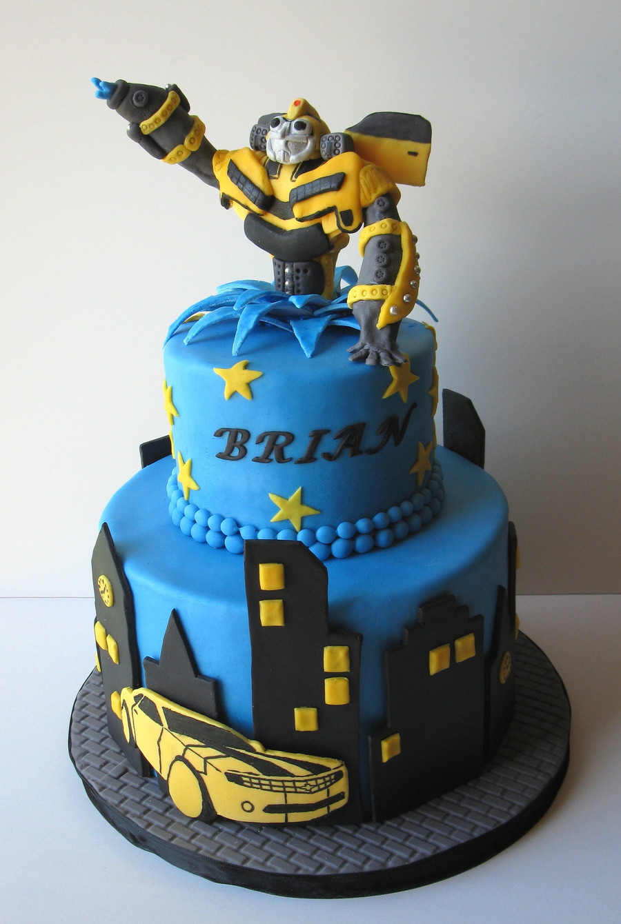 Transformers Cake