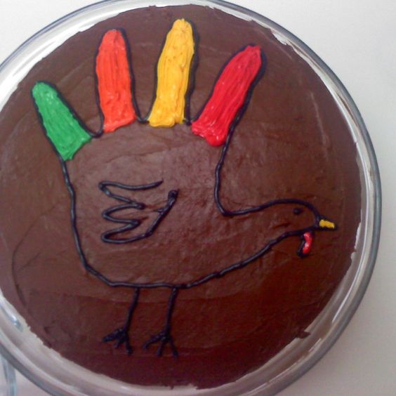 Turkey Birthday Cake Turkey Birthday Cake