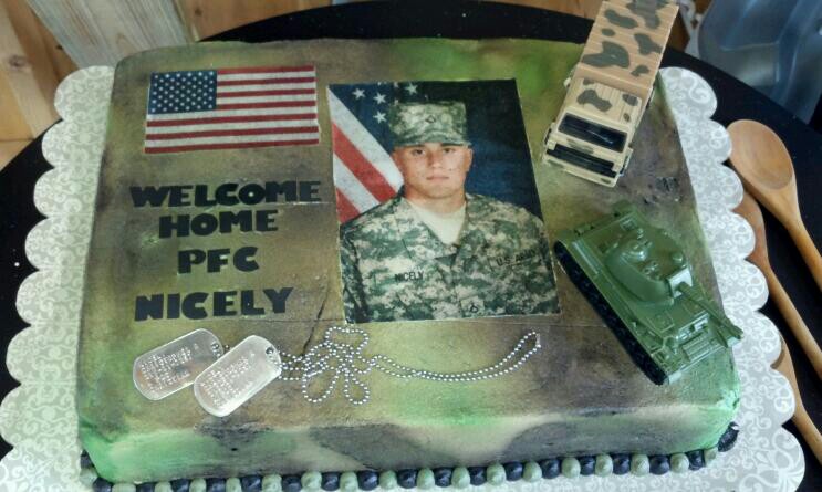 10 welcome home soldier cakes photo welcome home soldier cake