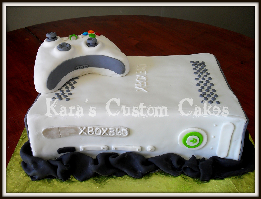 Xbox 360 Birthday Cake