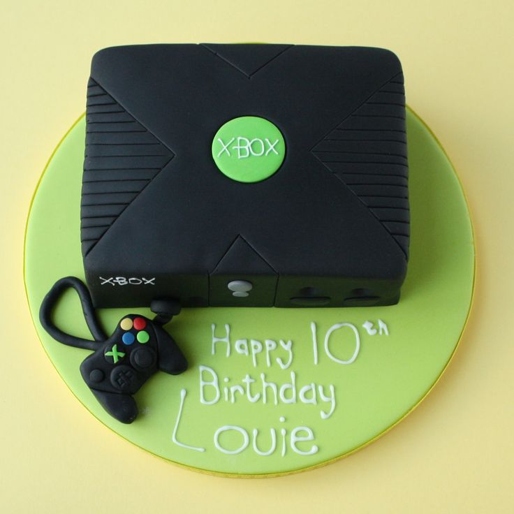 Xbox Birthday Cake Ideas