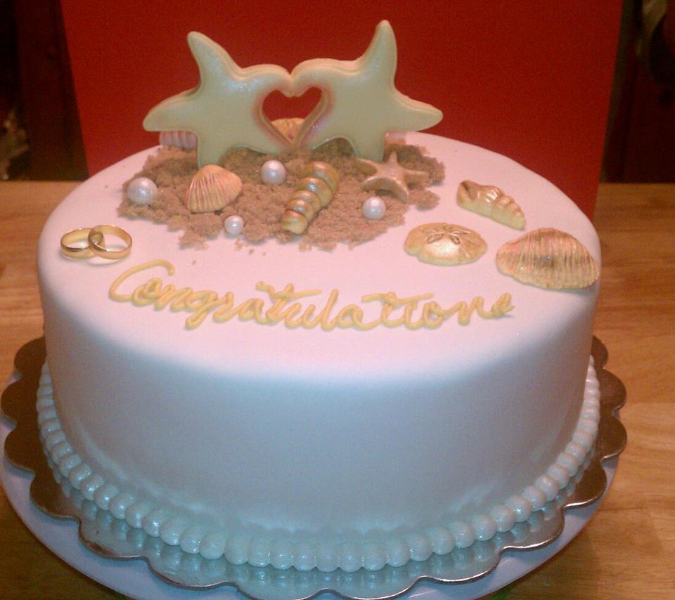 Beach Theme Bridal Shower Cake Beach Theme Bridal Shower Cake