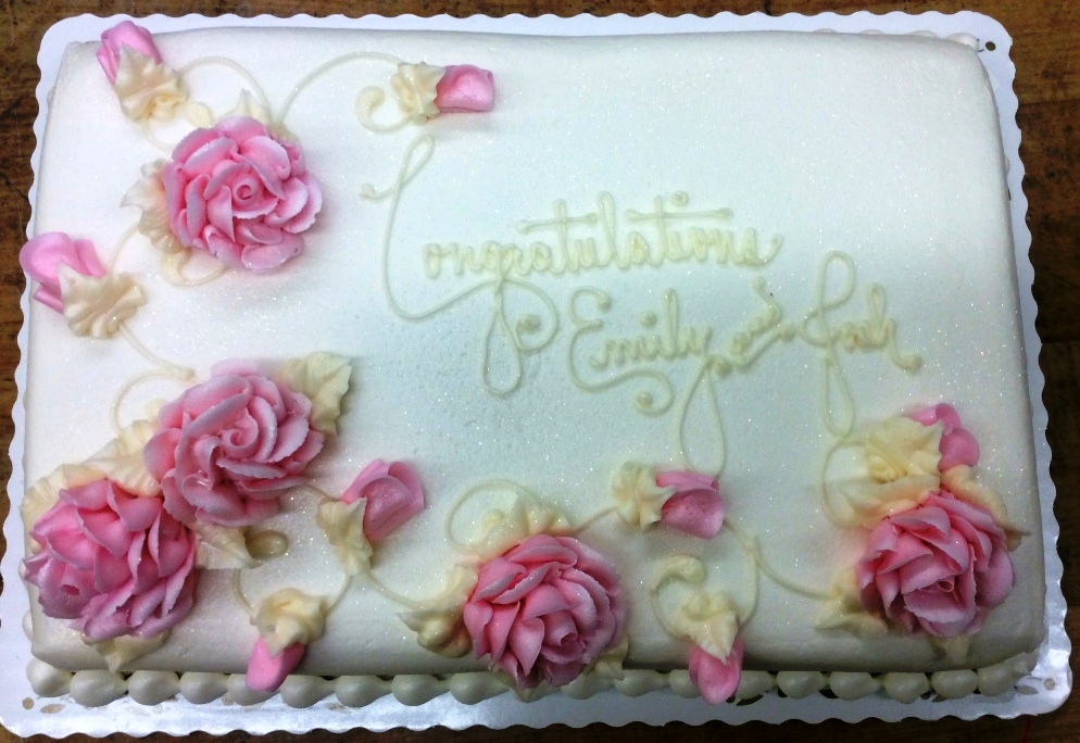 Bridal Shower Sheet Cakes with Flowers Bridal Shower Sheet Cakes with Flowers