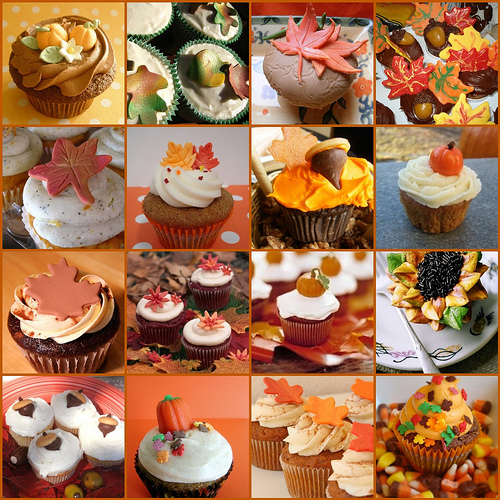 Fall Baby Shower Cupcakes Fall Baby Shower Cupcakes