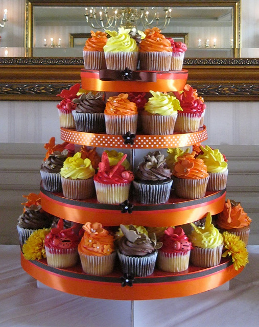 Fall Wedding Cake Cupcakes Fall Wedding Cake Cupcakes