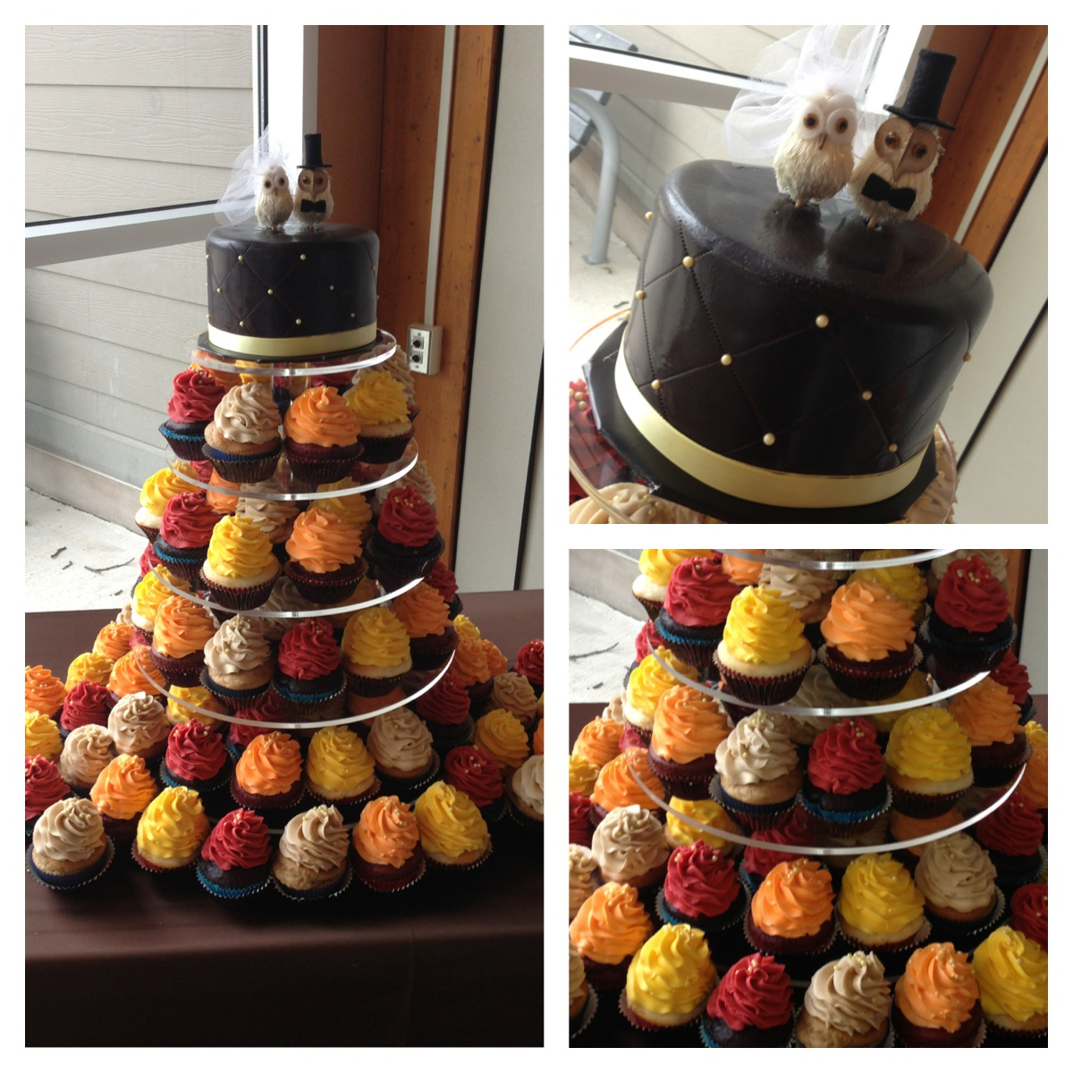 Fall Wedding Cake Cupcakes Fall Wedding Cake Cupcakes