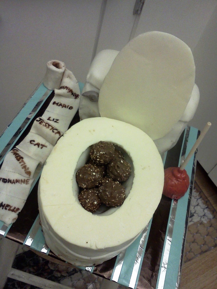 13 White Toilet Cakes Photo Toilet Cake Toilet Paper Cake And