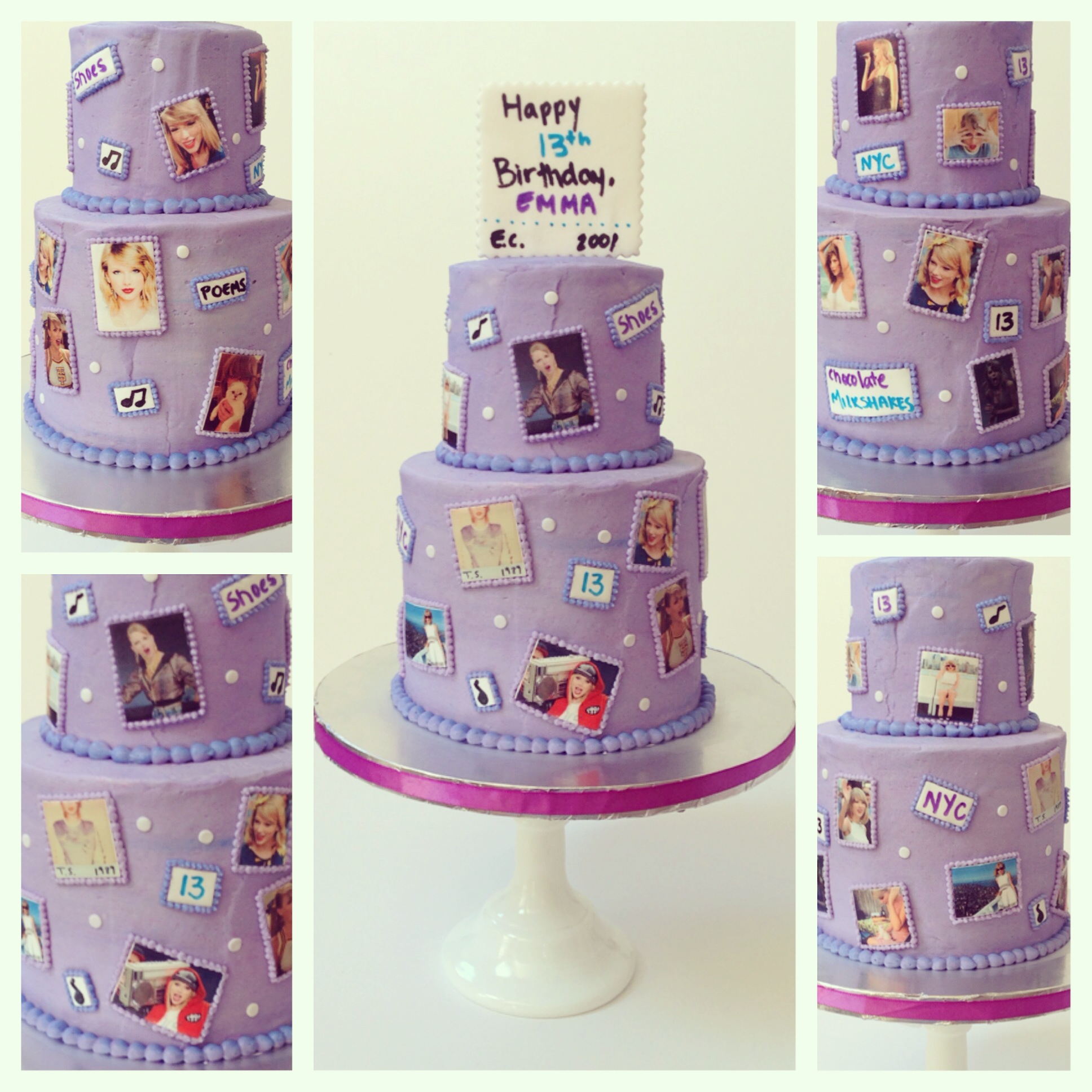 Taylor Swift Album Taylor Swift Birthday Cake