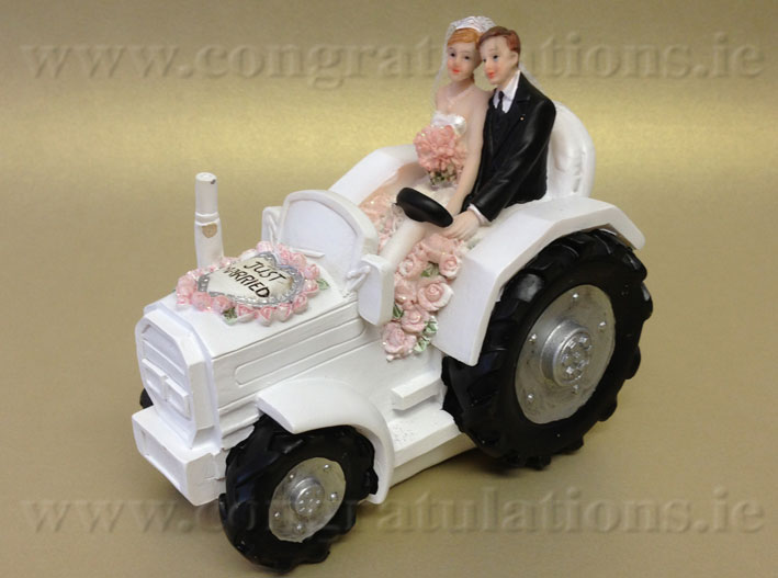 Tractor Wedding Cake Topper Tractor Wedding Cake Topper