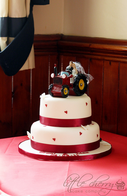 Tractor Wedding Cake Topper Tractor Wedding Cake Topper