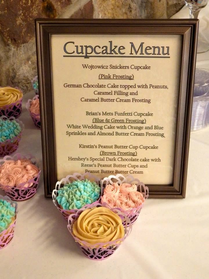 Wedding Cupcake Flavor Ideas