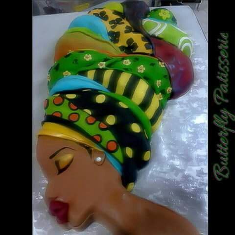 African Queen Birthday Cake African Queen Birthday Cake