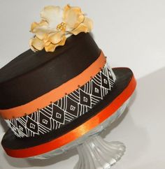 African Themed Birthday Cake African Themed Birthday Cake