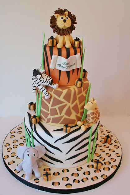 12 Photos of Baby Animal Print Birthday Cakes 12 Photos of Baby Animal Print Birthday Cakes