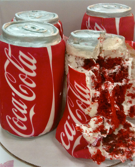 Coca-Cola Cake Can