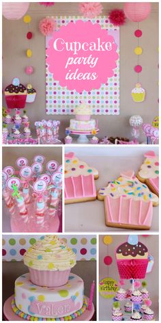 Cupcake Birthday Party Decorating Ideas Cupcake Birthday Party Decorating Ideas