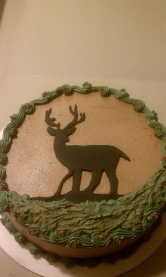 Deer Hunting Birthday Cake Deer Hunting Birthday Cake