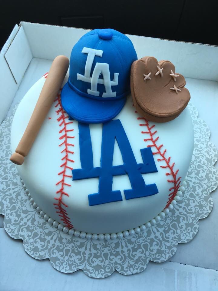 Dodger Happy Birthday Cake