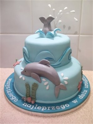 13 Photos of Dolphin And Sea Themed Cakes