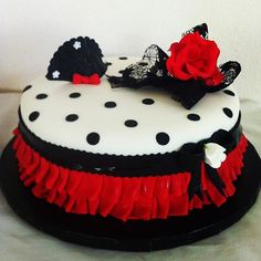 Flamenco Style Birthday Cake Flamenco Style Birthday Cake