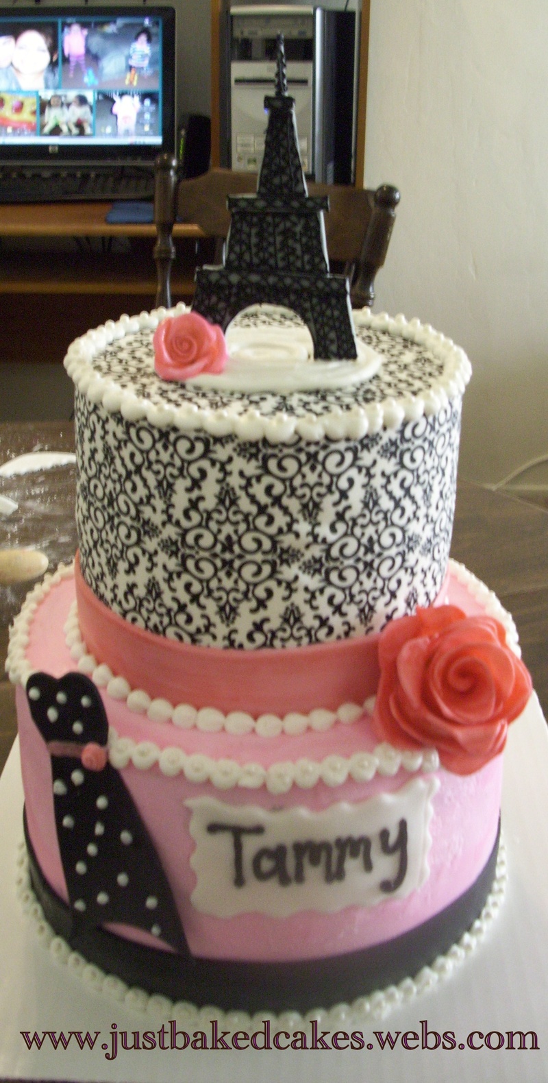 French Themed Bridal Shower Cakes
