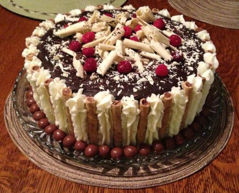 Homemade Chocolate Birthday Cake Idea Homemade Chocolate Birthday Cake Idea