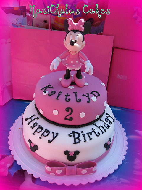 Minnie Mouse Birthday Cake Minnie Mouse Birthday Cake