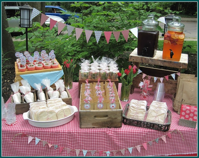 Picnic Bridal Shower Idea Picnic Bridal Shower Idea