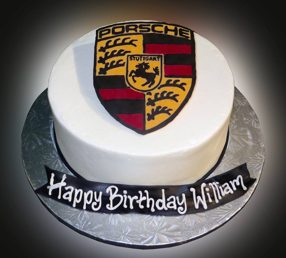 Porsche Happy Birthday Cake Porsche Happy Birthday Cake