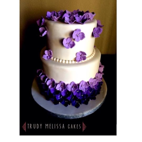 Purple Bridal Shower Cake Purple Bridal Shower Cake
